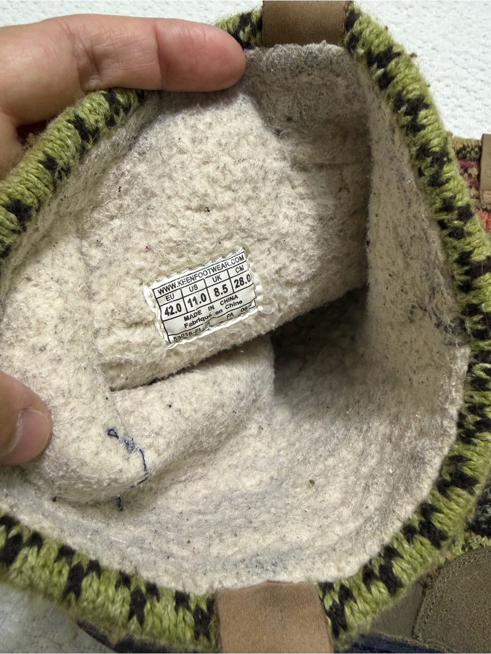 Keen Auburn Boots Tall Suede And Knit Pull On Women’s Size 11 - Picture 4 of 9